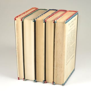 The Postwar Speeches, a full set of jacketed first editions: The Sinews of Peace, Europe Unite, In the Balance, Stemming the Tide, and The Unwritten Alliance
