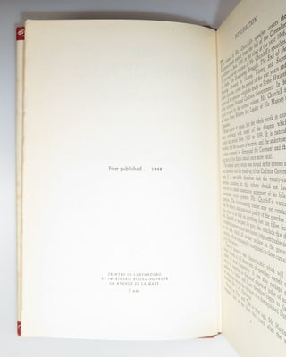 The Postwar Speeches, a full set of jacketed first editions: The Sinews of Peace, Europe Unite, In the Balance, Stemming the Tide, and The Unwritten Alliance