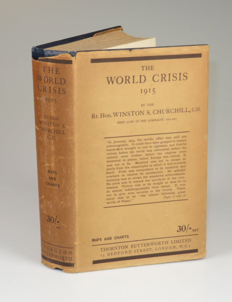Item #008275 The World Crisis: 1915. Winston S. Churchill.
