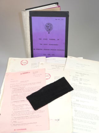Item #008279 An archive of official documents relating to preparation of the State Funeral of The...