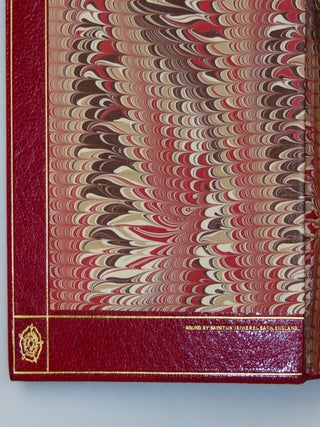 Savrola, finely bound in full red Morocco by Bayntun-Riviere