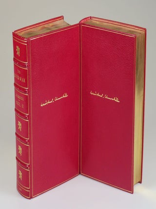 The River War, An Historical Account of the Reconquest of the Soudan, magnificently bound in full red Morocco by Bayntun Riviere