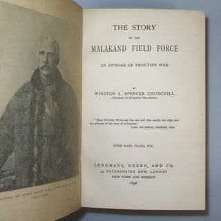 The Story of the Malakand Field Force: An Episode of Frontier War, finely bound in full red Morocco by Bayntun-Riviere