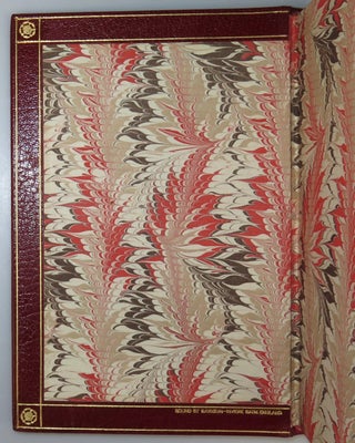 Ian Hamilton's March, finely bound in full red Morocco goatskin by Bayntun-Riviere