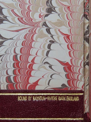 Ian Hamilton's March, finely bound in full red Morocco goatskin by Bayntun-Riviere