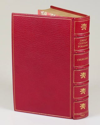 Great Contemporaries, finely bound in full red Morocco by Bayntun-Riviere