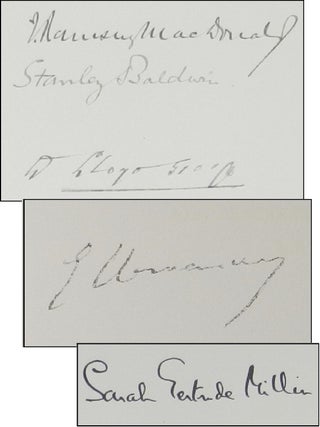 The Legion Book, an extraordinary copy of the limited issue of the first edition, finely bound and signed by 85 prominent contributing writers and artists and 4 prime ministers (three British and one French)