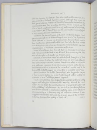 The Legion Book, an extraordinary copy of the limited issue of the first edition, finely bound and signed by 85 prominent contributing writers and artists and 4 prime ministers (three British and one French)