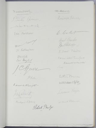 The Legion Book, an extraordinary copy of the limited issue of the first edition, finely bound and signed by 85 prominent contributing writers and artists and 4 prime ministers (three British and one French)