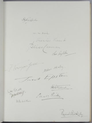The Legion Book, an extraordinary copy of the limited issue of the first edition, finely bound and signed by 85 prominent contributing writers and artists and 4 prime ministers (three British and one French)