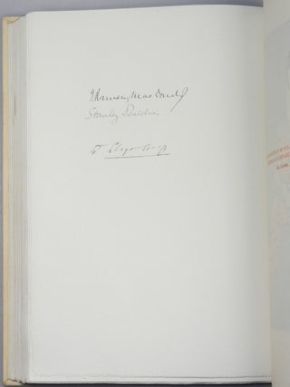 The Legion Book, an extraordinary copy of the limited issue of the first edition, finely bound and signed by 85 prominent contributing writers and artists and 4 prime ministers (three British and one French)