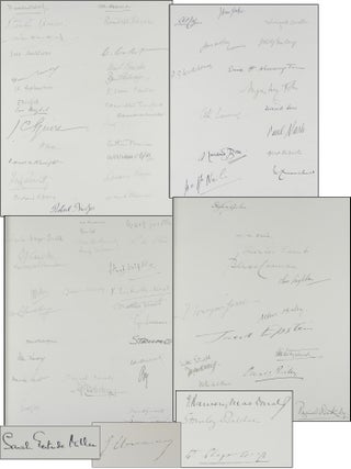 The Legion Book, an extraordinary copy of the limited issue of the first edition, finely bound and signed by 85 prominent contributing writers and artists and 4 prime ministers (three British and one French)