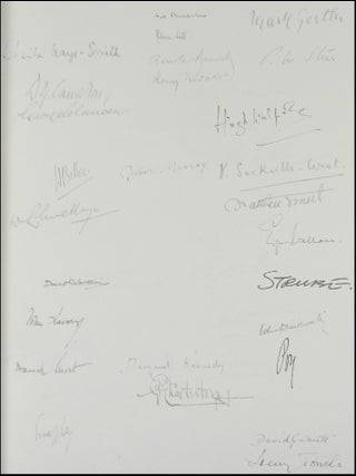 The Legion Book, an extraordinary copy of the limited issue of the first edition, finely bound and signed by 85 prominent contributing writers and artists and 4 prime ministers (three British and one French)