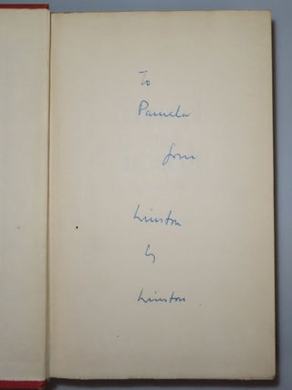 "To Pamela from Winston by Winston" - The Second World War: Triumph and Tragedy, the U.S. first edition of the sixth and final volume of Winston S. Churchill's history of the Second World War, warmly and playfully inscribed to his former daughter-in-law, mother of his namesake grandson, and future U.S. Ambassador to France, Pamela Harriman
