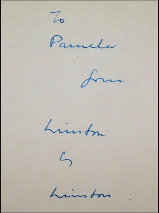 "To Pamela from Winston by Winston" - The Second World War: Triumph and Tragedy, the U.S. first edition of the sixth and final volume of Winston S. Churchill's history of the Second World War, warmly and playfully inscribed to his former daughter-in-law, mother of his namesake grandson, and future U.S. Ambassador to France, Pamela Harriman