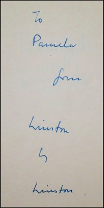 "To Pamela from Winston by Winston" - The Second World War: Triumph and Tragedy, the U.S. first edition of the sixth and final volume of Winston S. Churchill's history of the Second World War, warmly and playfully inscribed to his former daughter-in-law, mother of his namesake grandson, and future U.S. Ambassador to France, Pamela Harriman