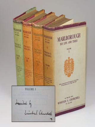Item #008306 Marlborough: His Life and Times, full set of four British first edition, first...