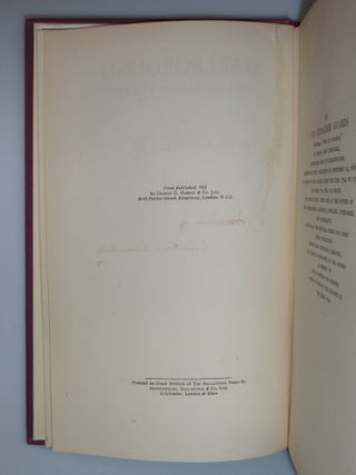 Marlborough: His Life and Times, full set of four British first edition, first printings in dust jackets, inscribed by Churchill in Volume I