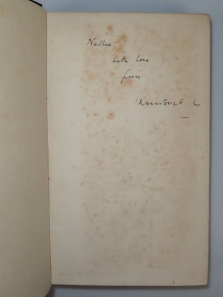 "Nellie | with love | from | Winston S. C." - The World Crisis: 1916-1918 - the third volume of Winston S. Churchill's history of the First World War, warmly inscribed by Churchill to his sister-in-law, Nellie Hozier Romilly, who was captured and imprisoned by the Germans during the First World War and who, during the Second World War, would lose her youngest son in action and see her older son spend most of the war as a POW before his daring escape