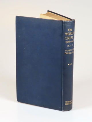 "Nellie | with love | from | Winston S. C." - The World Crisis: 1916-1918 - the third volume of Winston S. Churchill's history of the First World War, warmly inscribed by Churchill to his sister-in-law, Nellie Hozier Romilly, who was captured and imprisoned by the Germans during the First World War and who, during the Second World War, would lose her youngest son in action and see her older son spend most of the war as a POW before his daring escape
