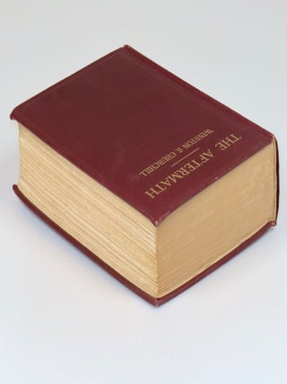 The World Crisis: The Aftermath, 1918-1928, inscribed and dated by Churchill in New York City to Henry Morgenthau on 'Black Thursday', 24 October 1929, the day of the stock market crash that ushered in the Great Depression