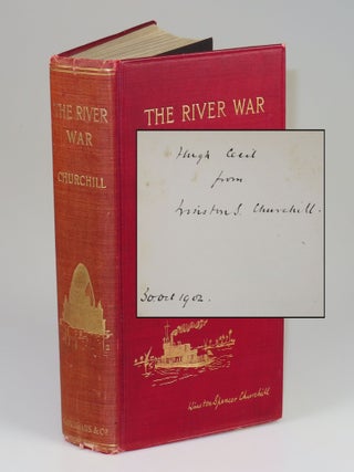 Item #008315 The River War, inscribed and dated on 30 October 1902 by Winston S. Churchill to his...