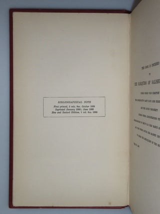 The River War, inscribed and dated on 30 October 1902 by Winston S. Churchill to his lifelong friend, confidante, and best man at his wedding, Hugh Cecil, to whose father the author dedicated the work