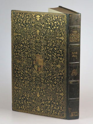The Editor's copy of The Anglo-Saxon Review, Volume I