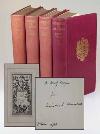 Item #008319 Marlborough: His Life and Times, full set of four British first edition, first...