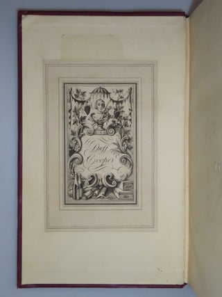 Marlborough: His Life and Times, full set of four British first edition, first printings, Volume III a presentation copy inscribed and dated in the month of publication to Churchill's longtime supporter and admirer and future prominent anti-appeaser Duff Cooper, later 1st Viscount Norwich, all four volumes featuring Cooper's bookplate
