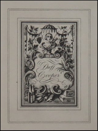 Marlborough: His Life and Times, full set of four British first edition, first printings, Volume III a presentation copy inscribed and dated in the month of publication to Churchill's longtime supporter and admirer and future prominent anti-appeaser Duff Cooper, later 1st Viscount Norwich, all four volumes featuring Cooper's bookplate