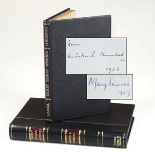 Item #008320 Secret Session Speeches, the publisher's full black Morocco presentation binding,...
