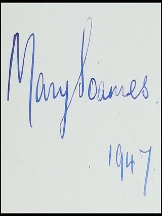 Secret Session Speeches, the publisher's full black Morocco presentation binding, signed and dated by Churchill in the year of publication and by his youngest daughter, Mary, in 1947