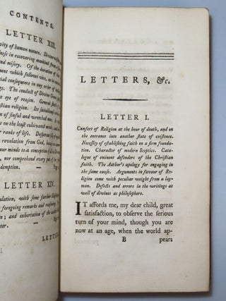 "This book is given to Princess Royal with an earnest desire that she will read it..." - Letters from Baron Haller to His Daughter on the Truths of the Christian Religion, inscribed, signed, and dated on 19 January 1781 by Britain's Queen Charlotte, consort of King George III, to their 14-year-old namesake daughter, Princess Royal Charlotte