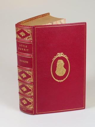 Item #008354 Little Dorrit, finely bound in full red Morocco by Bayntun-Riviere. Charles Dickens