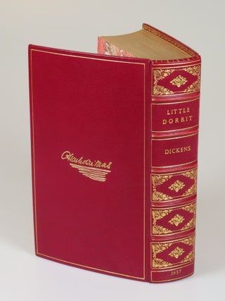 Little Dorrit, finely bound in full red Morocco by Bayntun-Riviere