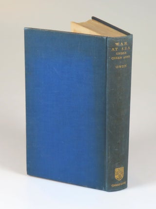 War At Sea Under Queen Anne, a presentation copy inscribed and dated by the author to Winston S. Churchill in 1938, whom the author served as naval research assistant for nearly a decade, whose work paralleled Churchill's own history of the first Duke of Marlborough, and who served in the Royal Navy under Churchill's First and Second World War tenures as First Lord of the Admiralty