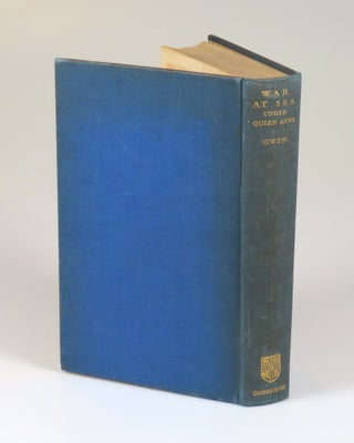 War At Sea Under Queen Anne, a presentation copy inscribed and dated by the author to Winston S. Churchill in 1938, whom the author served as naval research assistant for nearly a decade, whose work paralleled Churchill's own history of the first Duke of Marlborough, and who served in the Royal Navy under Churchill's First and Second World War tenures as First Lord of the Admiralty