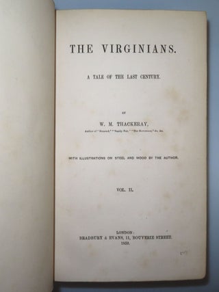 The Virginians: A Tale of the Last Century