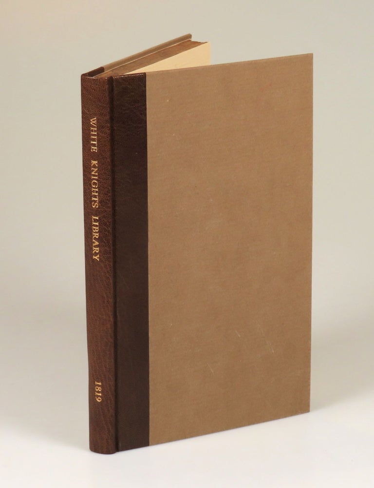 Item #008363 The White Nights Library, Parts I & II, the original 1819 catalogues, including myriad, informative contemporary annotations recording prices realized and, in some cases, buyers. fifth Duke of Marlborough George Spencer-Churchill, R. H. Evans.