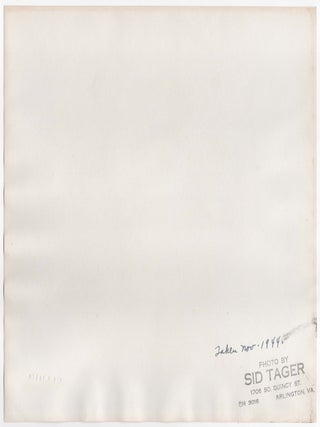 Two original photographs of President Franklin D. Roosevelt taken in Washington, D.C. after his electoral victories in November 1940 and 1944, with a 1949 presentation letter from the photographer to the recipient, a vice-president of the Franklin D. Roosevelt Collector's Association