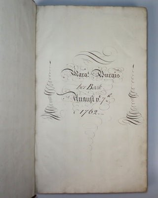 The Book of Common Prayer, a beautiful folio edition in a contemporary eighteenth century royal Georgian binding