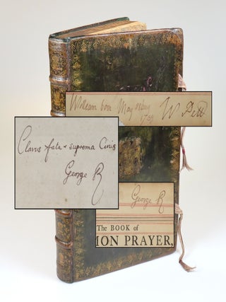 Item #008385 The Book of Common Prayer in a magnificent, original Royal binding, owned and twice...