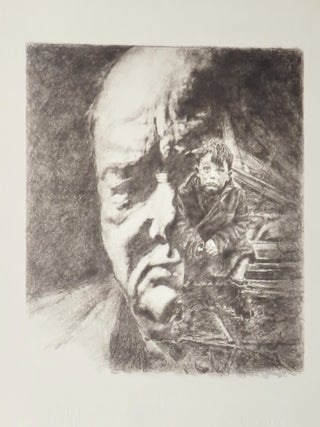 Item #008388 "You Can Break Our Hearts But Never Our Resolve!" - An Artist's Proof of a large...