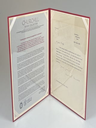 "I shall greatly welcome any suggestions or corrections" - An 18 June 1933 typed letter signed from Winston S. Churchill on his Chartwell stationery featuring Churchill's autograph salutation, valediction, and signature to his friend, supporter, and anti-appeasement ally Duff Cooper, later 1st Viscount Norwich, soliciting editorial input on the first volume draft of Churchill's mammoth history of his great ancestor, the First Duke of Marlborough