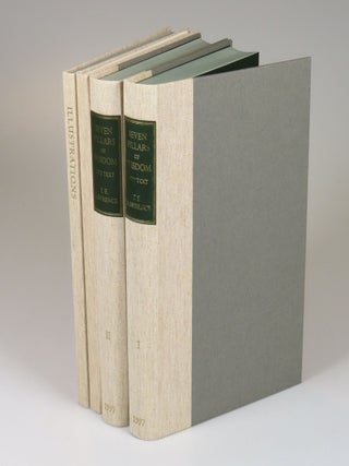 Seven Pillars of Wisdom: a triumph, the complete 1922 'Oxford' text, four volume limited and numbered edition of 1997