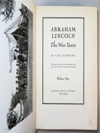 Abraham Lincoln, The War Years, complete in four volumes