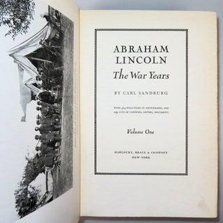 Abraham Lincoln, The War Years, complete in four volumes
