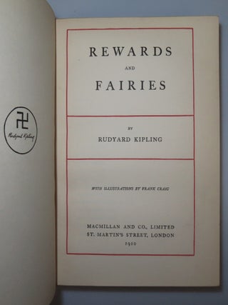Rewards and Fairies, finely bound