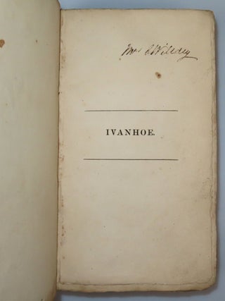 Ivanhoe: A Romance